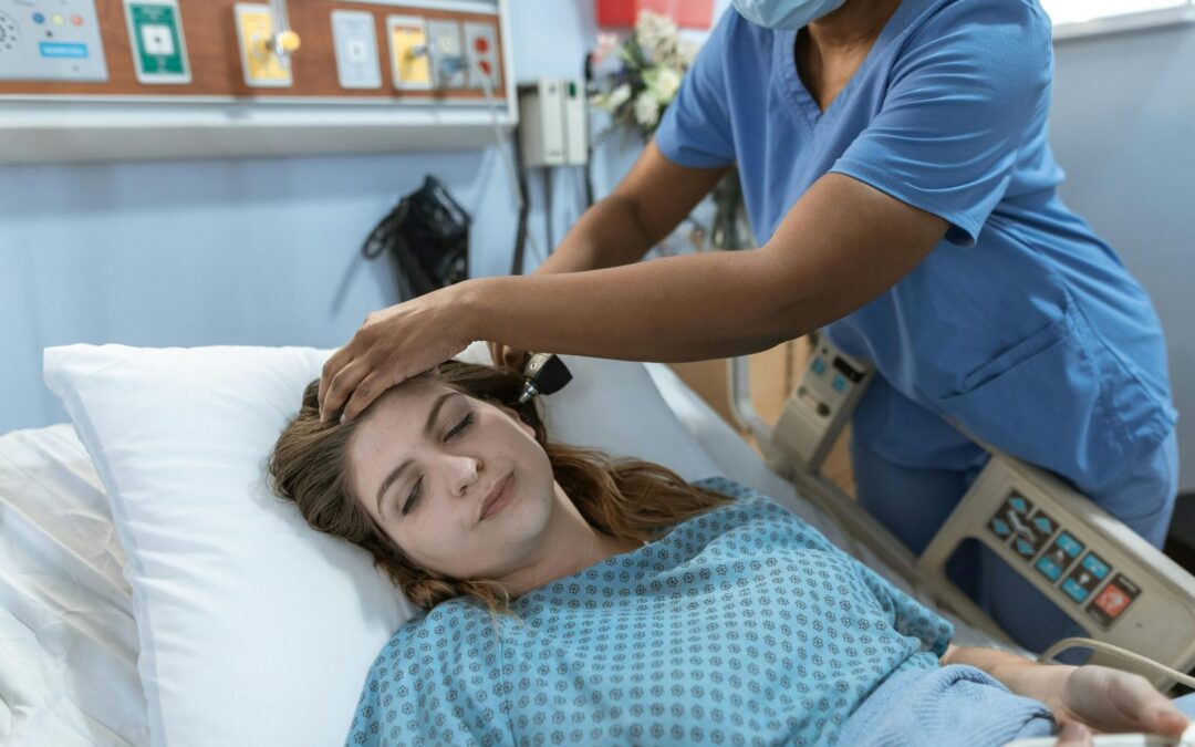 Breast Mesh Lawsuit Woman in hospital bed