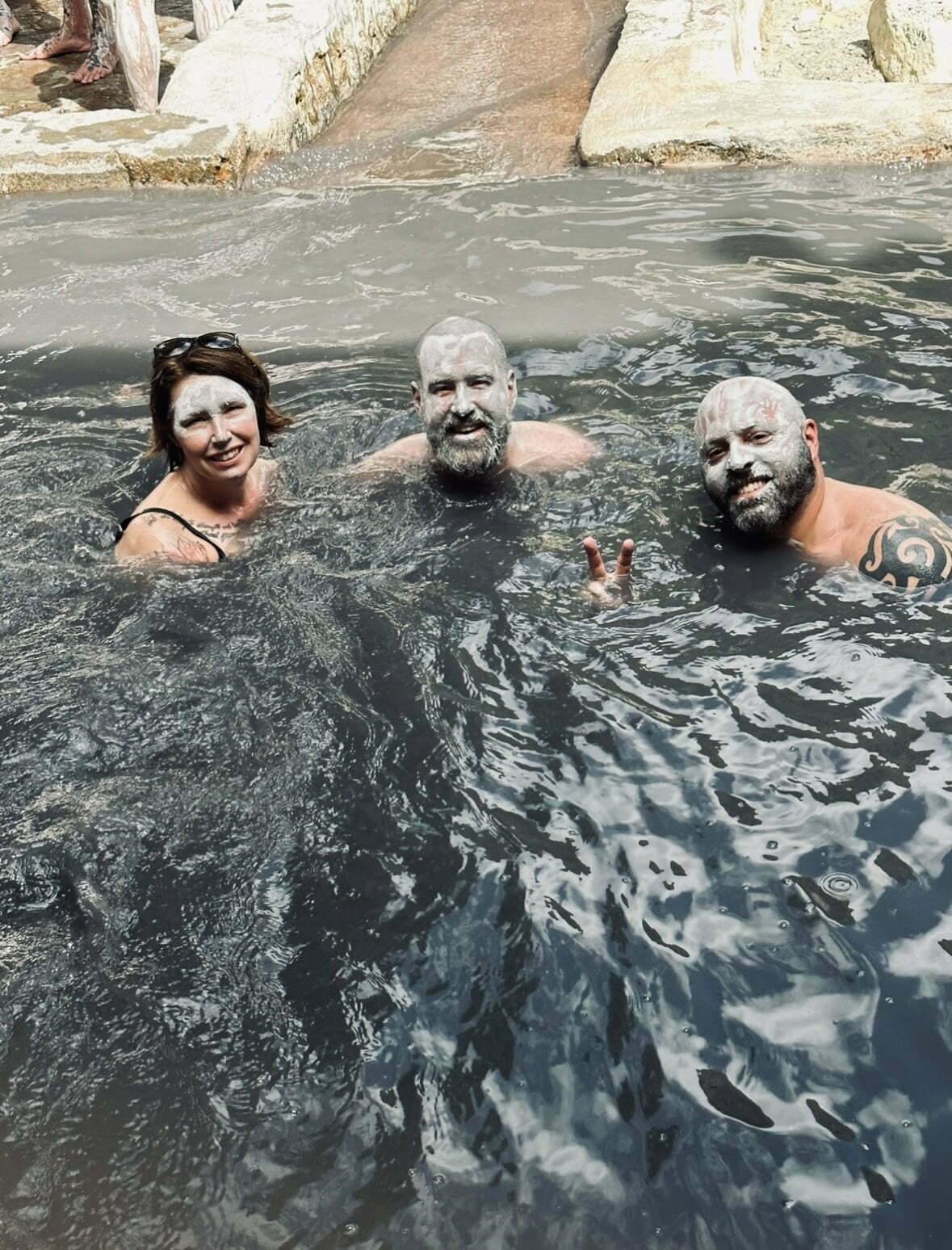 Ryan having fun with friends